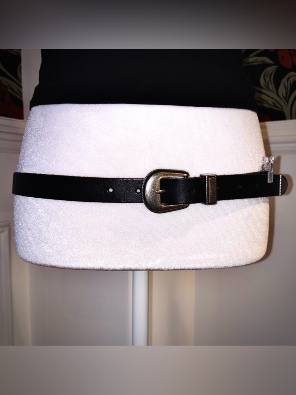 Abercrombie & Fitch Genuine Leather Dark Brown Belt | Western - Picture 3 of 5